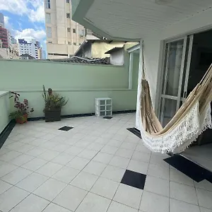 2 Dormitórios E Sacada 80 Mts Do Mar Apartamento